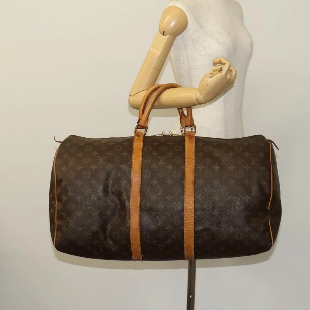 LOUIS VUITTON Monogram Keepall 50 Boston Bag - Picture 13 of 15